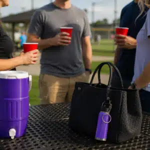 16 oz. Can Koozie & Yeti Keychain - Game Day Essentials Bundle